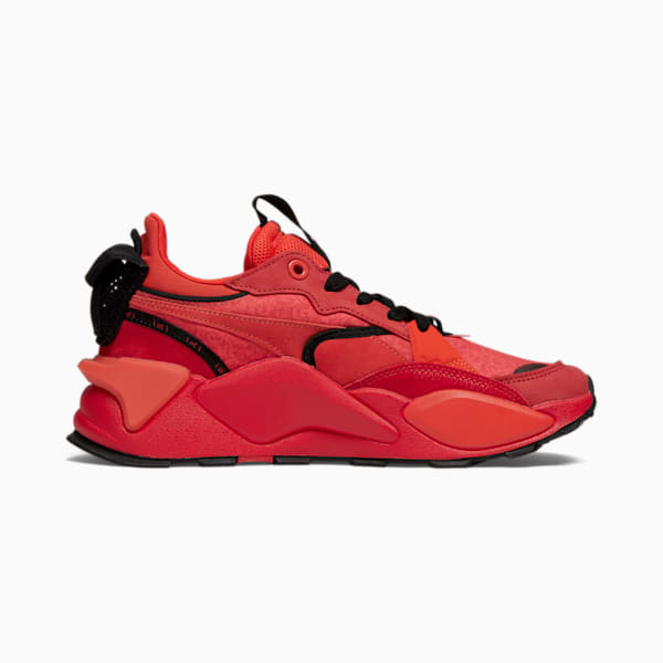 PUMA x LAMELO BALL RS-X Pocket LaFrancé Men's Sneakers, For All Time Red-Dark Orange-PUMA Black, extralarge