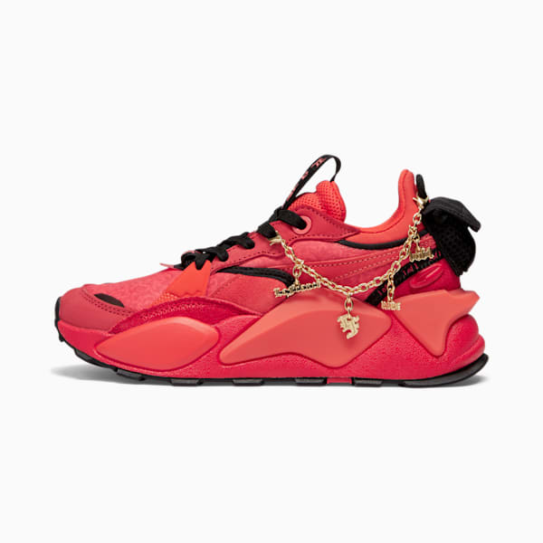 PUMA x LAMELO BALL RS-X Pocket LaFrancé Big Kids' Sneakers, For All Time Red-Dark Orange-PUMA Black, extralarge