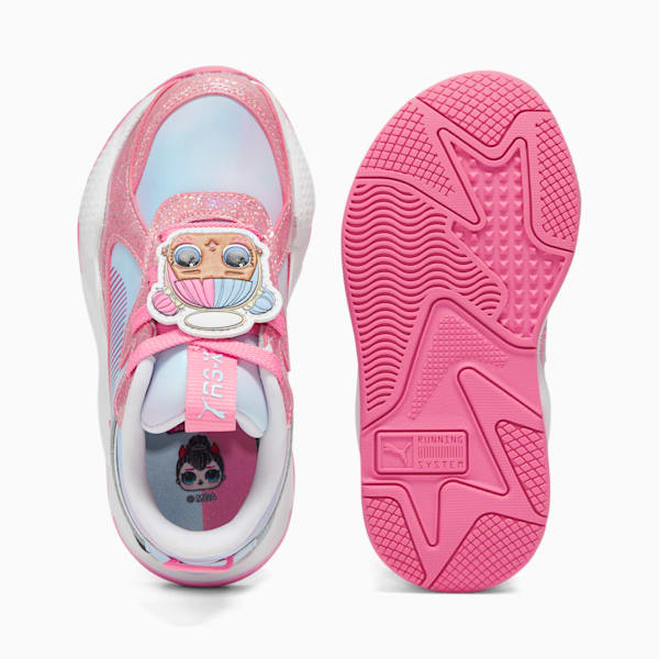 PUMA x L.O.L. SURPRISE! RS-X Little Kids' Sneakers, Strawberry Burst-Silver Sky-PUMA White, extralarge