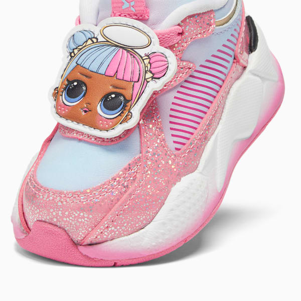 PUMA x L.O.L. SURPRISE! RS-X Toddlers' Sneakers, Strawberry Burst-Silver Sky-PUMA White, extralarge