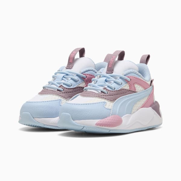 RS-X Efekt Kids AC Toddlers, PUMA White-Haute Tropic, extralarge