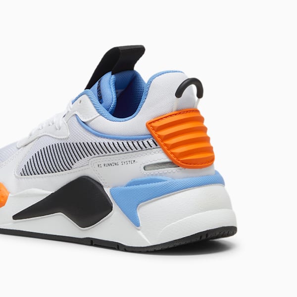 RS-X Big Kids' Sneakers, PUMA White-Blue Skies, extralarge