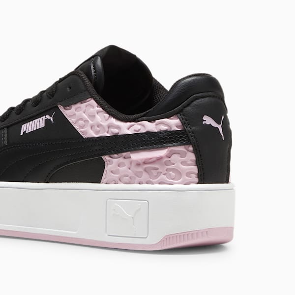 Carina Street Wild Big Kids' Sneakers, PUMA Black-PUMA Black-Grape Mist, extralarge