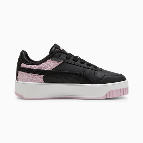 Carina Street Wild Big Kids' Sneakers, PUMA Black-PUMA Black-Grape Mist, extralarge