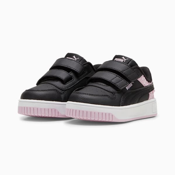Carina Street Wild V Toddlers' Sneakers, PUMA Black-PUMA Black-Grape Mist, extralarge