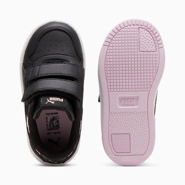Carina Street Wild V Toddlers' Sneakers, PUMA Black-PUMA Black-Grape Mist, extralarge