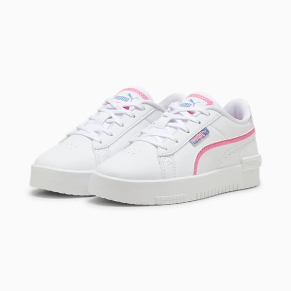 Jada Deep Dive Little Kids' Sneakers, PUMA White-Fast Pink-Blue Skies, extralarge