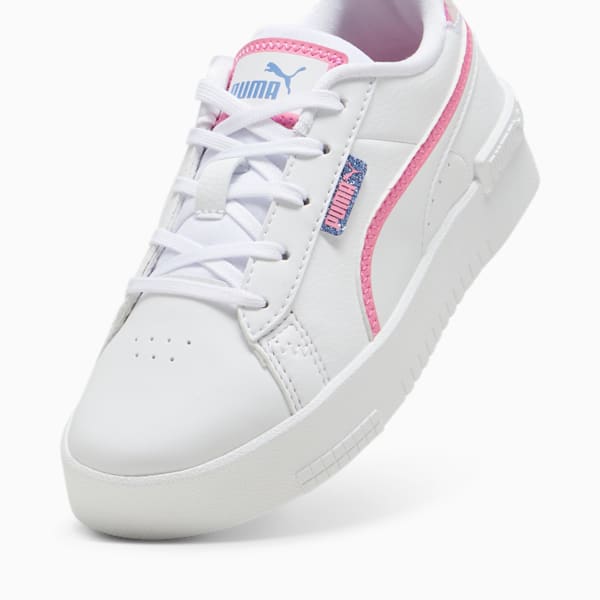 Jada Deep Dive Little Kids' Sneakers, PUMA White-Fast Pink-Blue Skies, extralarge