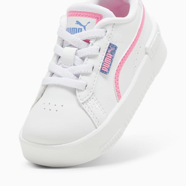 Tenis para infantes Jada Deep Dive, PUMA White-Fast Pink-Blue Skies, extralarge