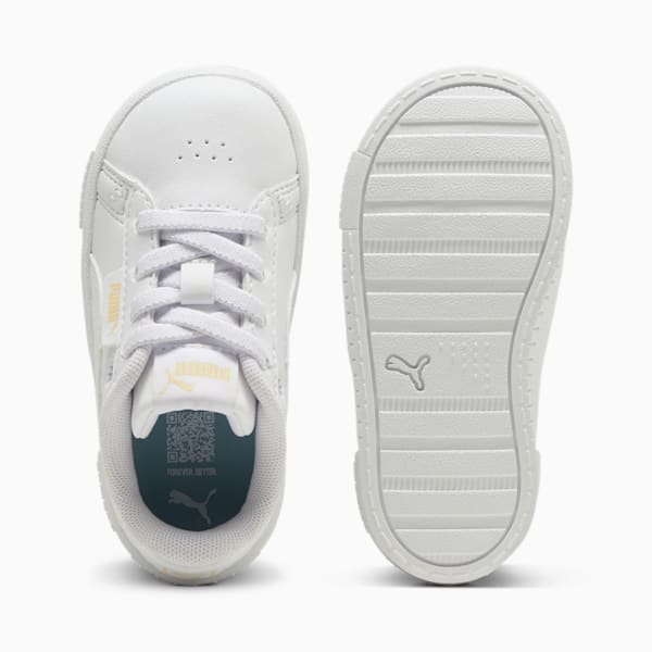 Tenis deportivos para infantes Jada Summer, PUMA White-Turquoise Surf-Chamomile, extralarge