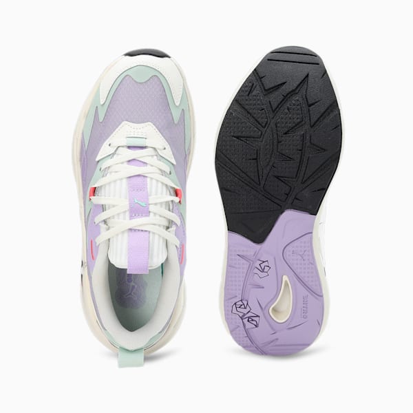 Spina NITRO V1 Women's Sneakers, Spring Lavender-Vivid Violet-Warm White, extralarge-IND