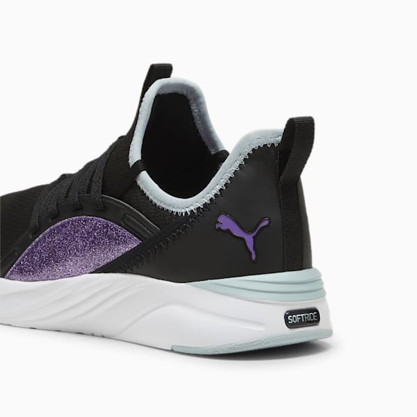 Softride Sophia 2 Deep Dive Youth Shoes, PUMA Black-Ultraviolet-Turquoise Surf, extralarge-IND