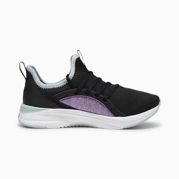 Softride Sophia 2 Deep Dive Youth Shoes, PUMA Black-Ultraviolet-Turquoise Surf, extralarge-IND