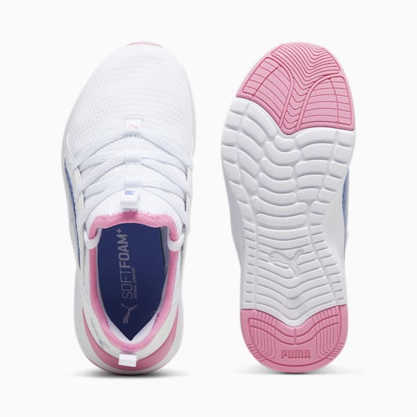 Soft Sophia 2 Deep Dive Kid's Shoes, PUMA White-Fast Pink-Blue Skies, extralarge-IND