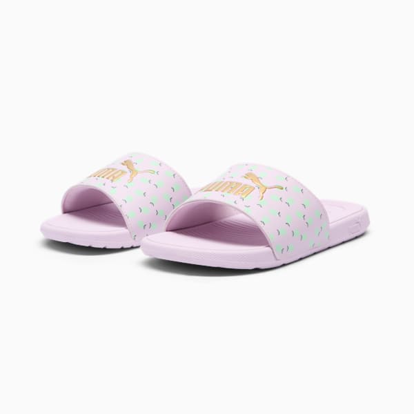 Sandalias para niños pequeños Cool Cat 2.0 Lemon, Grape Mist-Rose Gold-Fresh Mint-Vine, extralarge