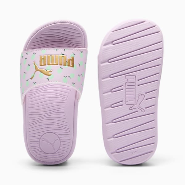 Sandalias Cool Cat 2.0 Lemon para niñas, Grape Mist-Rose Gold-Fresh Mint-Vine, extralarge
