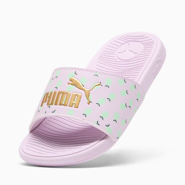 Sandalias Cool Cat 2.0 Lemon para niñas, Grape Mist-Rose Gold-Fresh Mint-Vine, extralarge