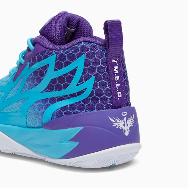 Zapatos puma azul y rosa hot sale