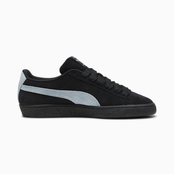 Suede Brand Love II Men's Sneakers, PUMA Black-Turquoise Surf, extralarge