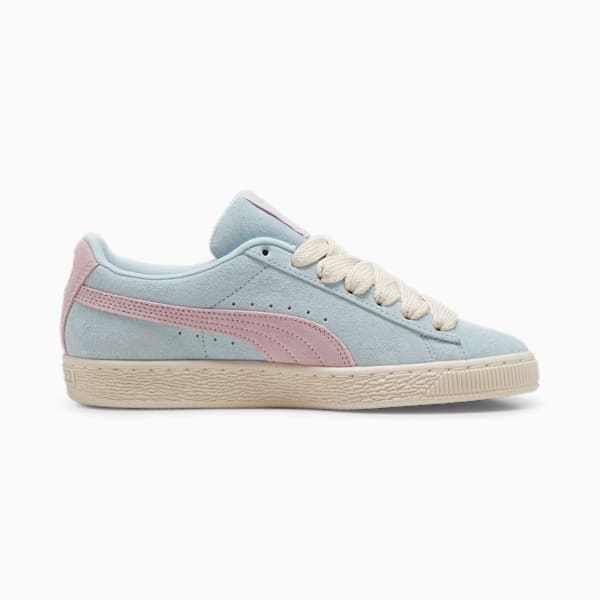 Tenis Suede Brand Love II, Turquoise Surf-Grape Mist, extralarge