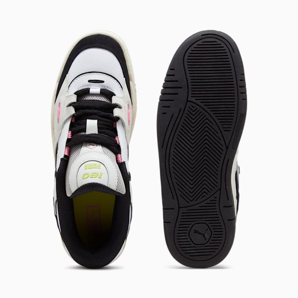 Tenis PUMA-180 Fashion, PUMA White-Vapor Gray-PUMA Black, extralarge