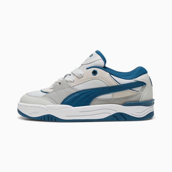 PUMA-180 Summer Men's Sneakers, Glacial Gray-Club Navy, extralarge