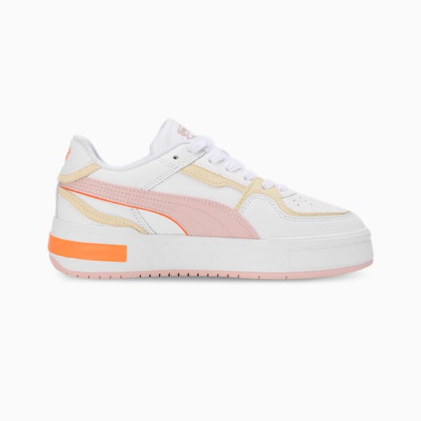 CA Pro Ripple Earth Sneakers, PUMA White-Mauve Mist-Bright Melon, extralarge-IND