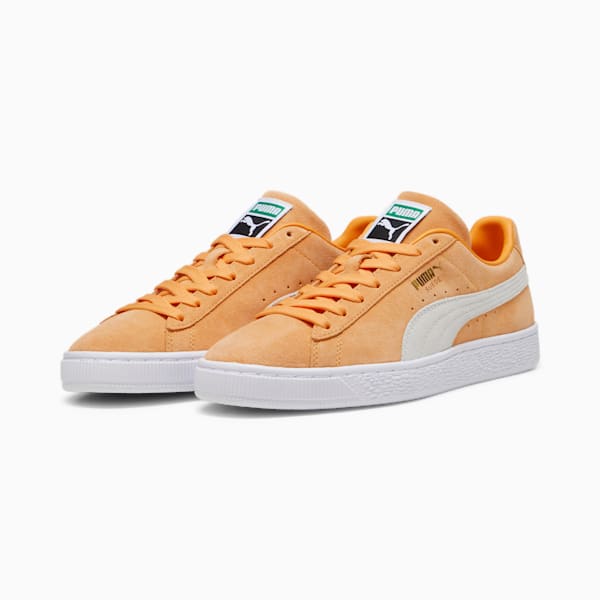 Suede Classic XXI Men's Sneakers, Clementine-PUMA White, extralarge