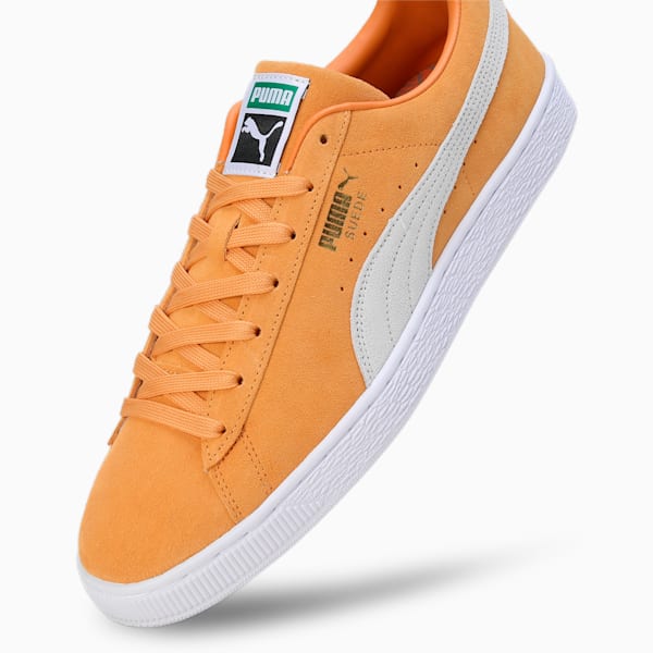 Suede Classic XXI Unisex Sneakers, Clementine-PUMA White, extralarge-IND