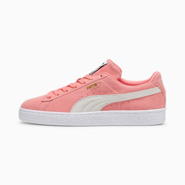 Suede Classic XXI Sneakers, Passionfruit-PUMA White, extralarge-IND