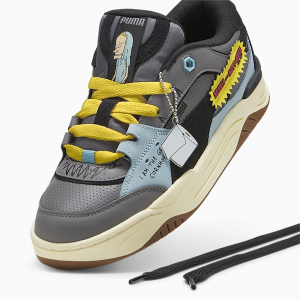 PUMA x BEAVIS AND BUTTHEAD PUMA-180 Unisex Sneakers, Cool Dark Gray-PUMA Black, extralarge-IDN