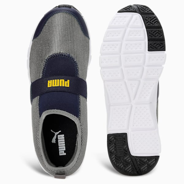 Flex V1 Youth Sneakers, Peacoat-Super Lemon, extralarge-IND