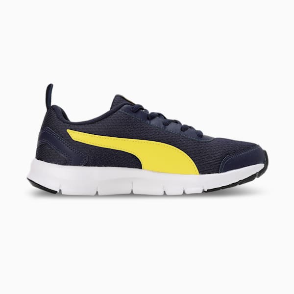 Racer V2 Youth Sneakers, Peacoat-Blazing Yellow, extralarge-IND