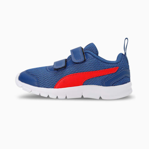 Racer V2 Kid's Sneakers, Limoges-High Risk Red-Puma White, extralarge-IND