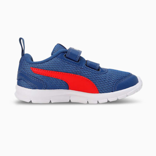 Racer V2 Kid's Sneakers, Limoges-High Risk Red-Puma White, extralarge-IND