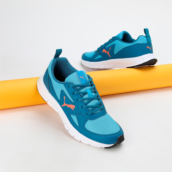 Runner V2 Youth Sneakers, Digi-blue-Dresden Blue-Fusion Coral, extralarge-IND