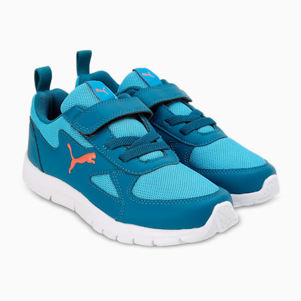 Runner V V1 Kid's Sneakers, Digi-blue-Dresden Blue-Fusion Coral, extralarge-IND