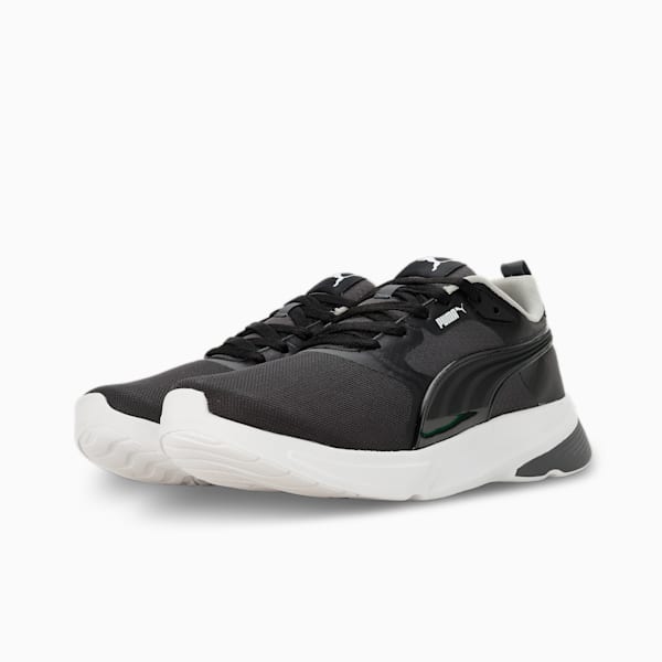 PUMA Nomic Men's Sneakers, Dark Coal-PUMA Black-Ash Gray, extralarge-IND