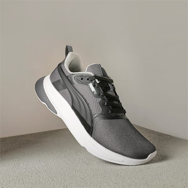 Nomic Men's Sneakers, Dark Coal-PUMA Black-Ash Gray, extralarge-IND
