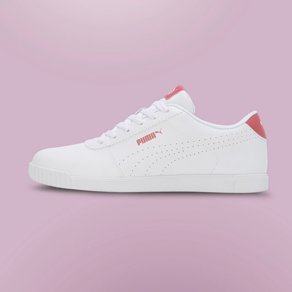 Carina Slim Perf Women's Sneakers, PUMA White, extralarge-IND