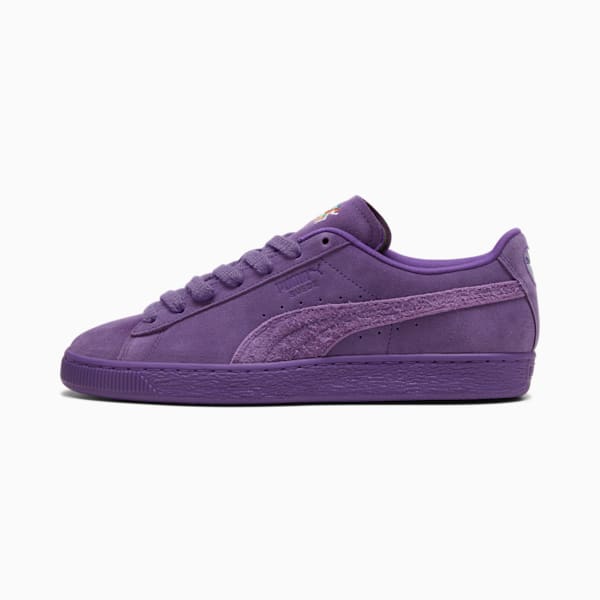 LOVE MARATHON Suede Sneakers, Iris-Iris, extralarge