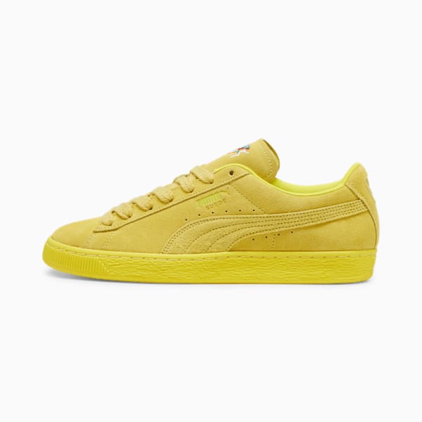 Sneakers en daim LOVE MARATHON, Court Yellow-Court Yellow, extralarge