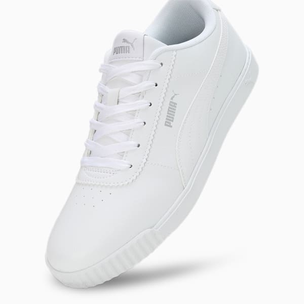 PUMA Propella Women's Sneakers, PUMA White-PUMA Silver, extralarge-IND