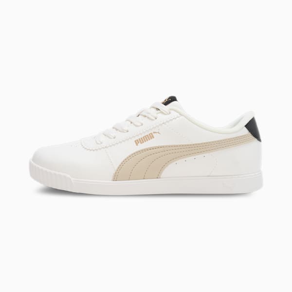 PUMA Propella Women's Sneakers, Warm White-Putty-Matte Gold, extralarge-IND