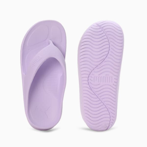 Wave Women's Flip-Flops, Vivid Violet, extralarge-IND