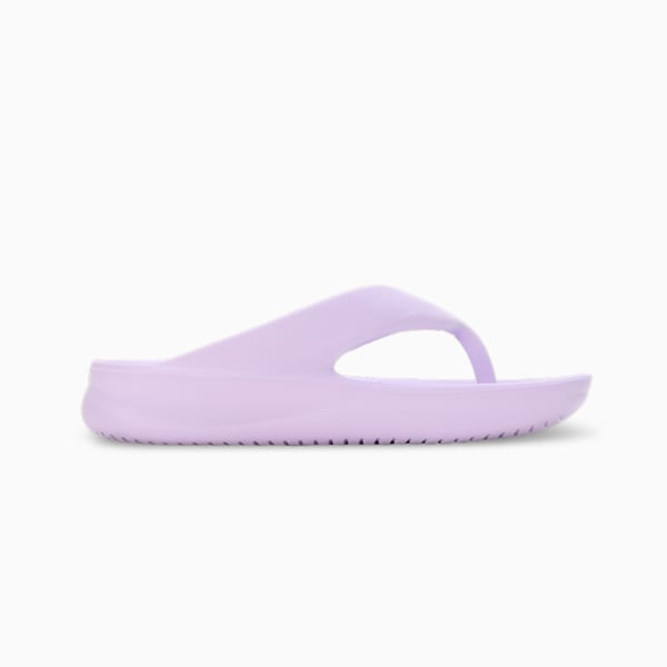 Wave Women's Flip-Flops, Vivid Violet, extralarge-IND