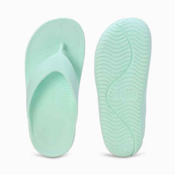 Wave Women's Flip-Flops, Minty Burst, extralarge-IND