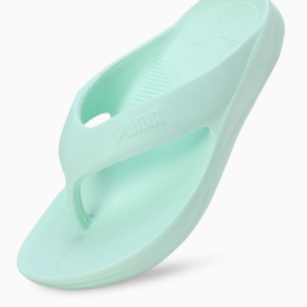 Wave Women's Flip-Flops, Minty Burst, extralarge-IND