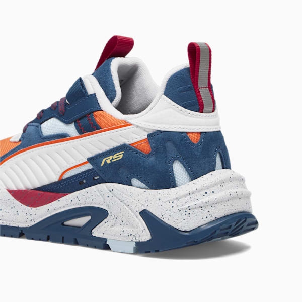 Tenis RS-TRCK Arctic Patrol Big Kids', Sailing Blue-Feather Gray-Rickie Orange, extralarge