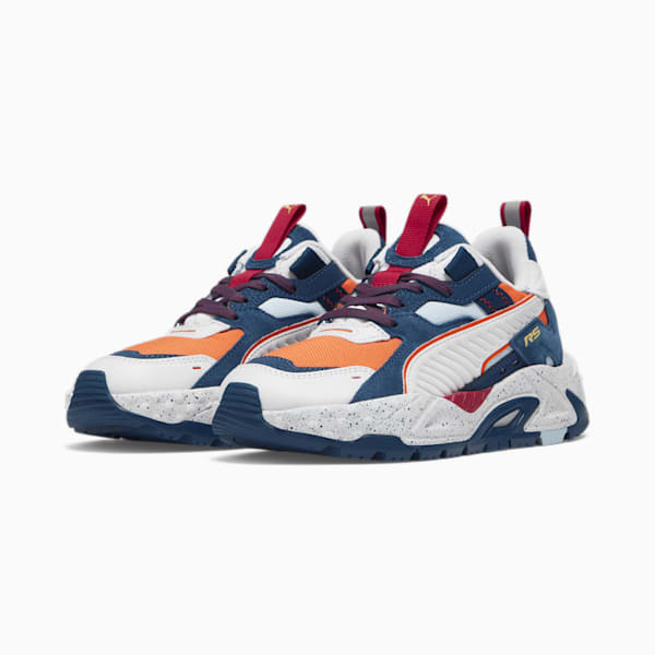 Tenis RS-TRCK Arctic Patrol Big Kids', Sailing Blue-Feather Gray-Rickie Orange, extralarge